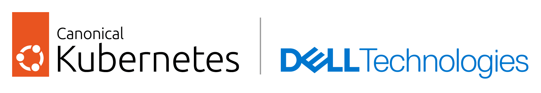 Canonical Kubernetes and Dell logo